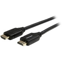 StarTech.com Cable HDMI premium de alta velocidad con Ethernet - 4K 60Hz - 3m - Cable HDMI Certificado Premium - HDMI 2.0 - Cable HDMI con Ethernet - HDMI macho a HDMI macho - 3 m - negro - para P/N: EXTEND-HDMI-4K40C6P1, KITBXAVHDPEU, KITBXAVHDPUK, KITBX-4