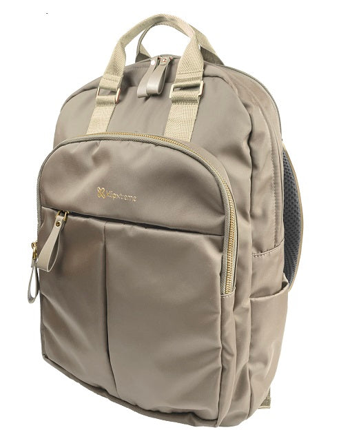 Klip Xtreme - Notebook carrying backpack - 15.6" - 1200D Nylon - Khaki - KNB-468KH