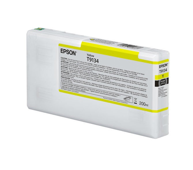 Epson T9134 - 200 ml - amarillo - original - cartucho de tinta - para SureColor P5000, SC-P5000-4