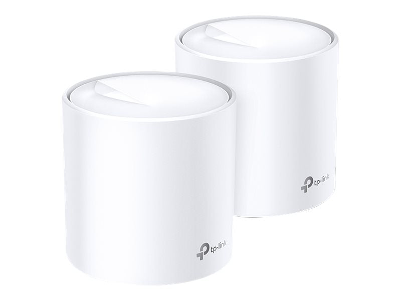 TP-LINK Deco X20 V2 - Sistema Wi-Fi - (2 enrutadores) - hasta 370 m² - malla 1GbE - Wi-Fi 6 - Doble banda-4