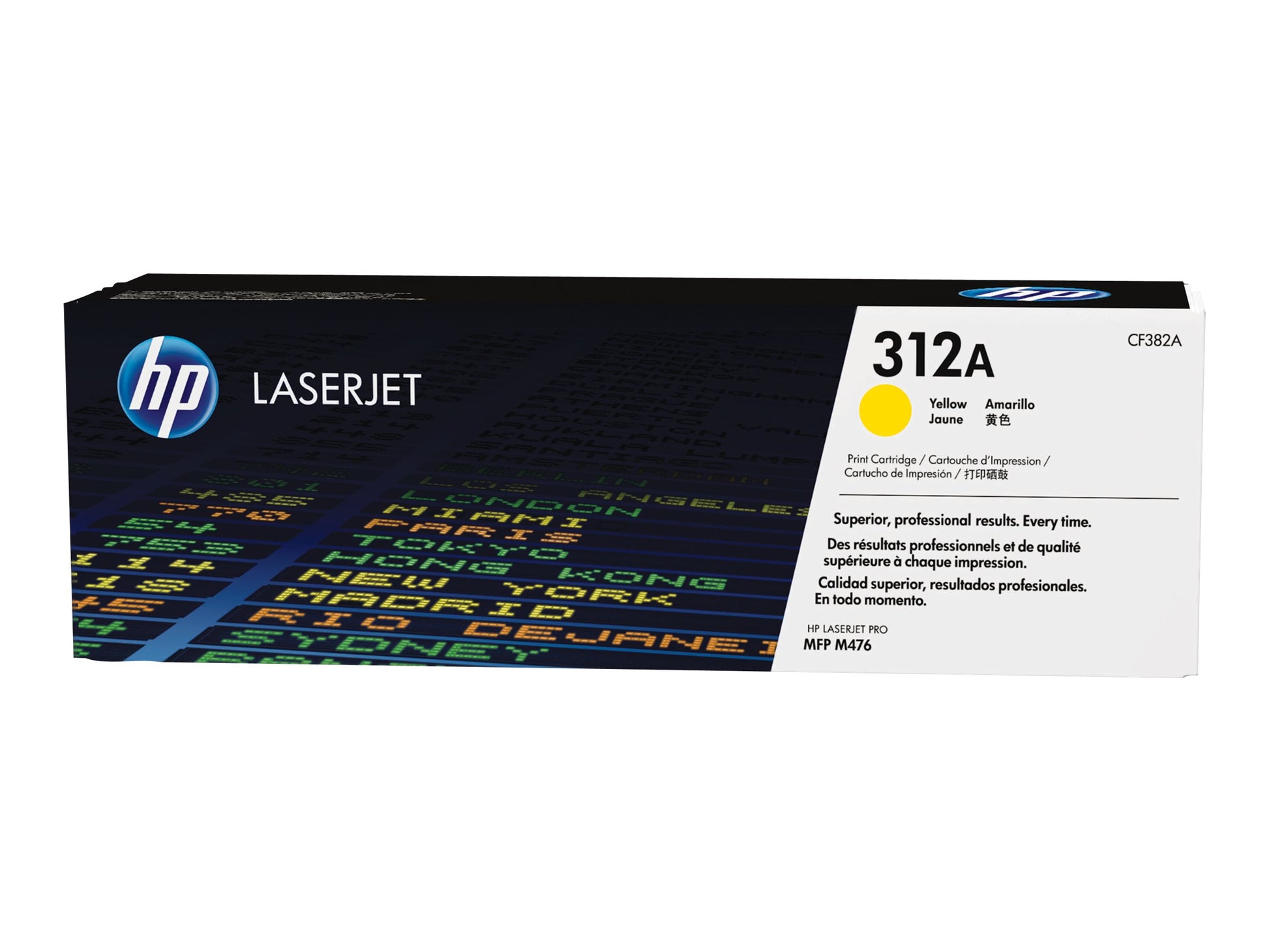 HP 312A - Amarillo - original - LaserJet - cartucho de tóner (CF382A) - para Color LaserJet Pro MFP M476dn, MFP M476dw, MFP M476nw-4
