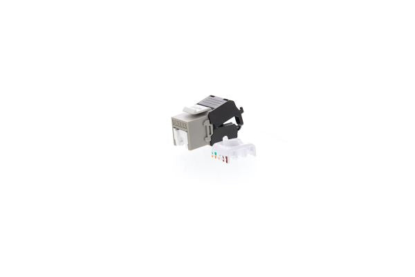 Nexxt Solutions Infrastructure - Keystone Jack - Cat6A - Unshielded Toolless-1