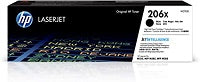 HP 206X - Alto rendimiento - negro - original - LaserJet - cartucho de tóner (W2110X) - para Color LaserJet Pro M255, M283, MFP M282, MFP M283-5