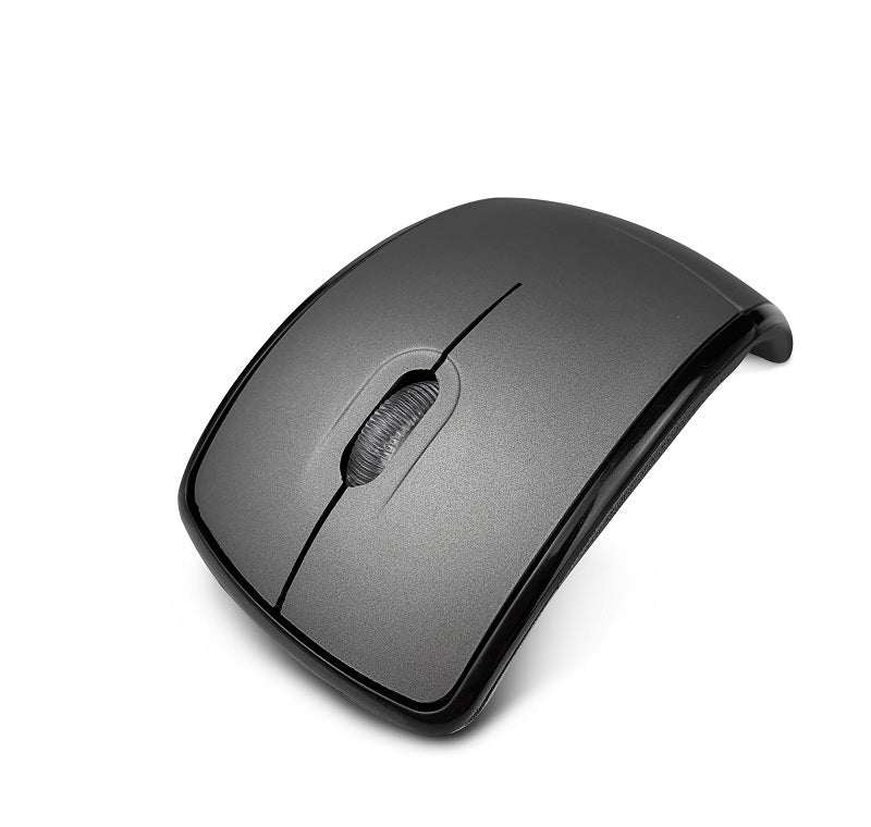 Klip Xtreme - Mouse - 2.4 GHz - Wireless - Gray - Foldable - 1000dpi-3