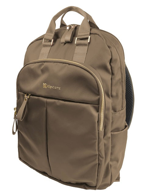 Klip Xtreme - Notebook carrying backpack - 15.6" - 1200D Nylon - Brown-2