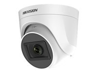 Hikvision Turbo HD Value Series DS-2CE76D0T-EXIPF - Cámara de videovigilancia - torreta - en interior - color (Día y noche) - 2 MP - 1080p - montaje M12 - focal fijado - compuesto, AHD, CVI, TVI - DC 12 V-4