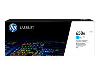 HP 658A - Cián - original - LaserJet - cartucho de tóner (W2001A) - para Color LaserJet Enterprise M751dn, M751n-4