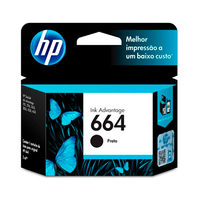 HP - Ink cartridge - Black 664-1