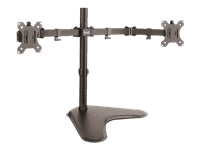 Klip Xtreme KPM-311 - Base - para 2 pantallas LCD - plástico, acero de alta calidad - negro - tamaño de pantalla: 13"-32" - soporte para escritorio-1