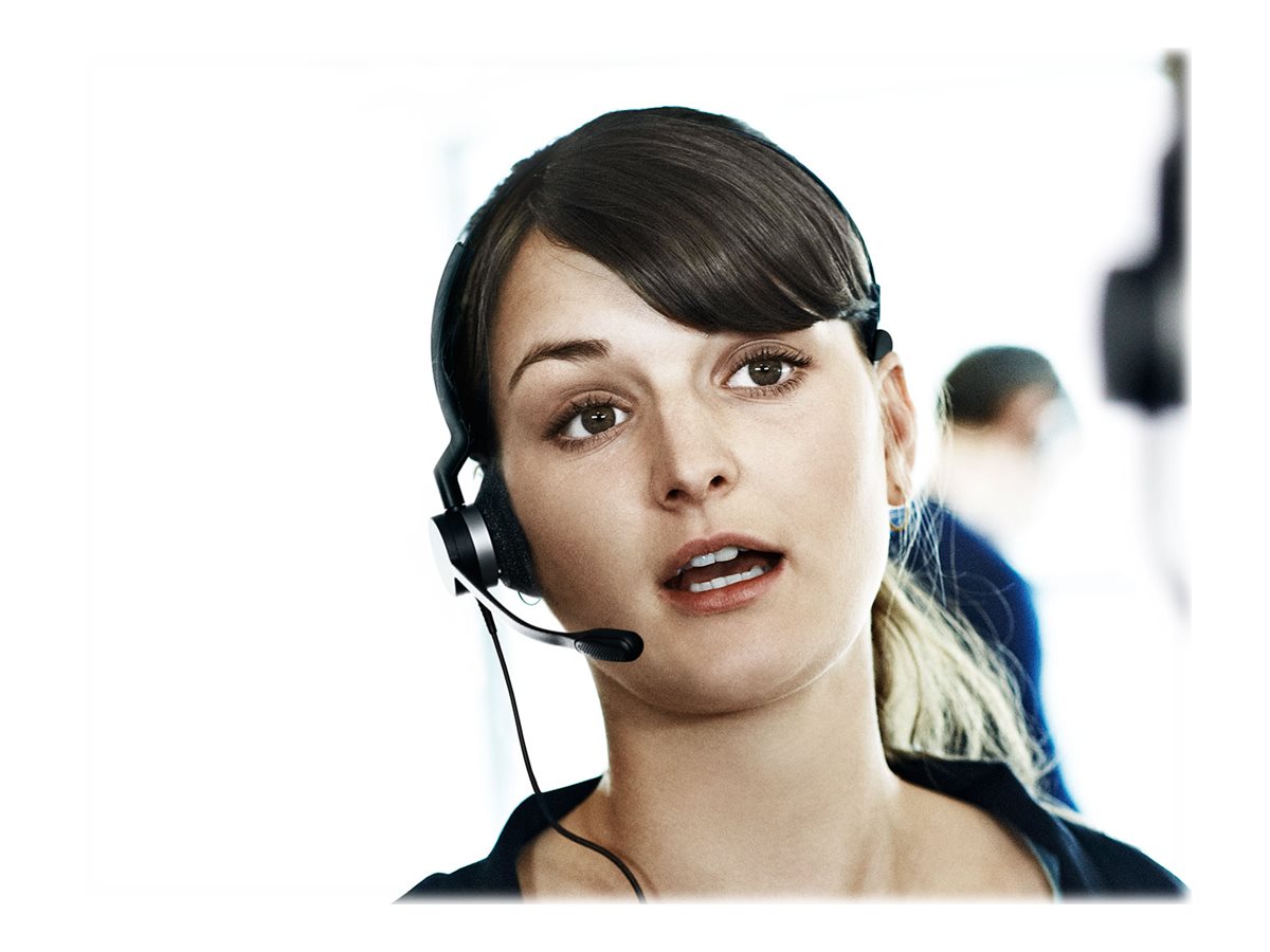 Jabra BIZ 2300 USB UC Duo - Auricular - en oreja - cableado - USB-10