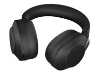 Jabra Evolve2 85 MS Stereo - Auricular - tamaño completo - Bluetooth - inalámbrico, cableado - cancelación de sonido activo - conector de 3,5 mm - aislamiento de ruido - negro - Certificado para Equipos de Microsoft-2