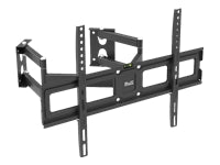 Klip Xtreme KPM-935 - Abrazadera - para pantalla plana - acero de calibre pesado - negro - tamaño de pantalla: 32"-65" - se puede instalar en la pared-4