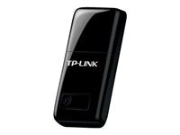 TP-Link TL-WN823N - Adaptador de red - 802.11b/g/n - Velocidad 300 Mbps a 2.4 GHz-USB 2.0-Botón WPS