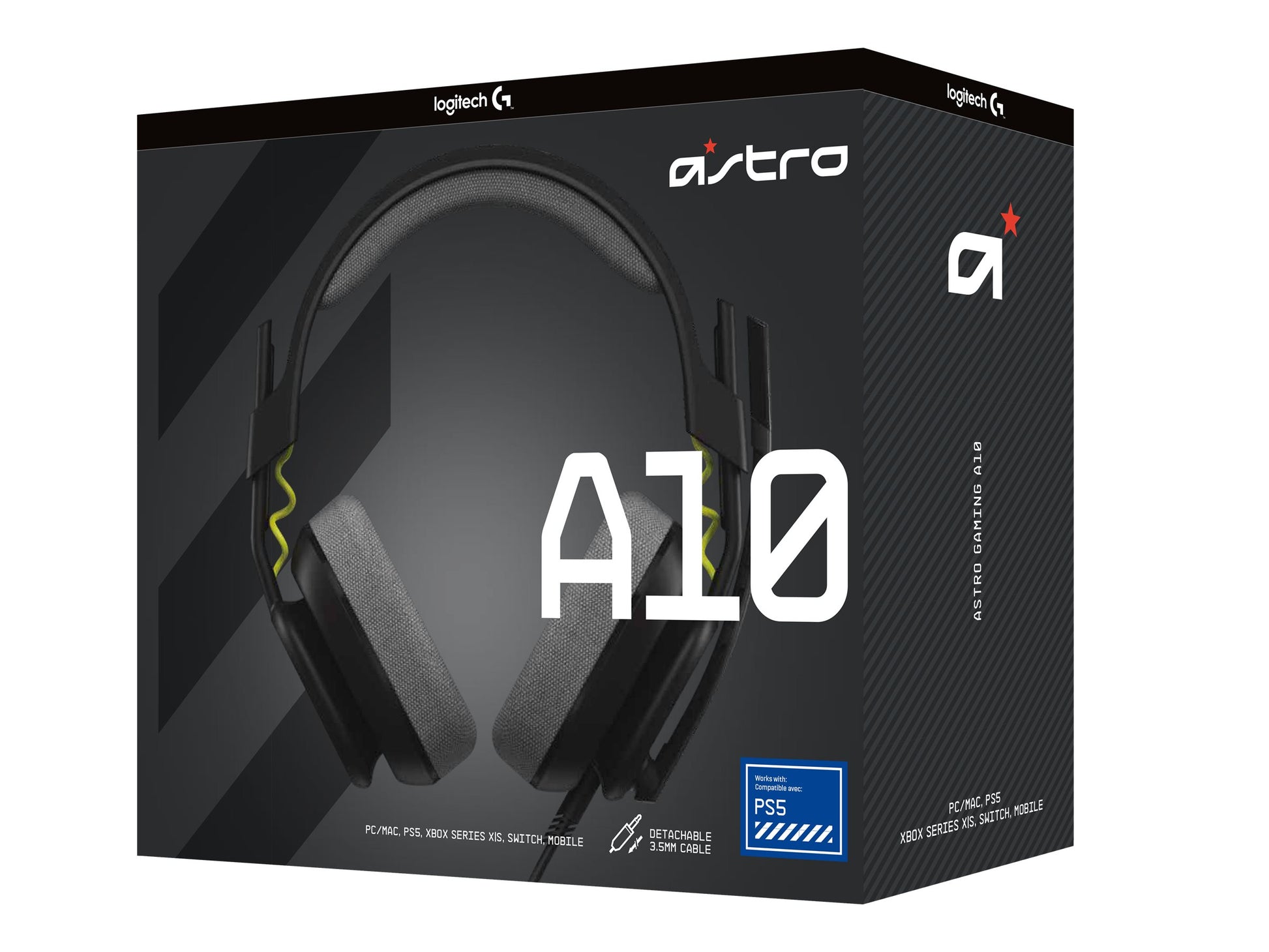 ASTRO Gaming A10 Gen 2 - Auricular - tamaño completo - cableado - negro-5