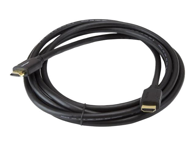 StarTech.com Cable HDMI premium de alta velocidad con Ethernet - 4K 60Hz - 3m - Cable HDMI Certificado Premium - HDMI 2.0 - Cable HDMI con Ethernet - HDMI macho a HDMI macho - 3 m - negro - para P/N: EXTEND-HDMI-4K40C6P1, KITBXAVHDPEU, KITBXAVHDPUK, KITBX-7