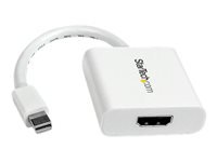 StarTech.com Adaptador de Vídeo Mini DisplayPort a HDMI - Cable Conversor - Hembra HDMI - Macho Mini DP - 1920x1200 - Pasivo - Blanco - Adaptador de vídeo - Mini DisplayPort macho a HDMI hembra - 17 cm - blanco