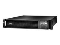 APC Smart-UPS SRT 3000VA RM - UPS (montaje en bastidor) - CA 120 V - 2700 vatios - 3000 VA - Ácido de plomo - RS-232, USB - conectores de salida: 9 - 2U - negro - para P/N: AR4024SP, AR4024SPX429, AR4024SPX431, AR4024SPX432, NBWL0356A, SMX3000HVTUS-5