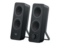Logitech Z207 Bluetooth Computer Speakers - Altavoces - para PC - canal 2.0 - inalámbrico - Bluetooth - 5 vatios (Total) - negro-2