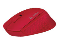 Logitech M280 - Ratón - diestro - óptico - 3 botones - inalámbrico - 2.4 GHz - receptor inalámbrico USB - rojo-4