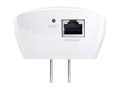 TP-Link TL-WA850RE - Extensor de alcance Wi-Fi de 300 Mbps - 300Mbps a 2.4GHz-2 × antenas internas - 1 × puerto de 10/100 Mbps - enchufado a la pared-12