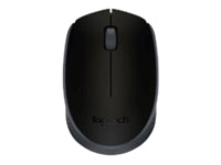 Logitech M170 - Ratón - diestro y zurdo - inalámbrico - 2.4 GHz - receptor inalámbrico USB - negro-4