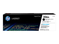 HP 206A - Negro - original - LaserJet - cartucho de tóner (W2110A) - para Color LaserJet Pro M255, M283, MFP M282, MFP M283-6