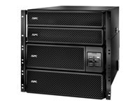 APC Smart-UPS SRT 10000VA RM - UPS (montaje en bastidor) - CA 208 V - 10 kW - 10000 VA - Ethernet 10/100, USB - conectores de salida: 10 - 10U - 19" - negro - con Transformador reductor de 208/240 V a 120 V 10 kVA - para P/N: AR4018SPX432, AR4024SP, AR402-9