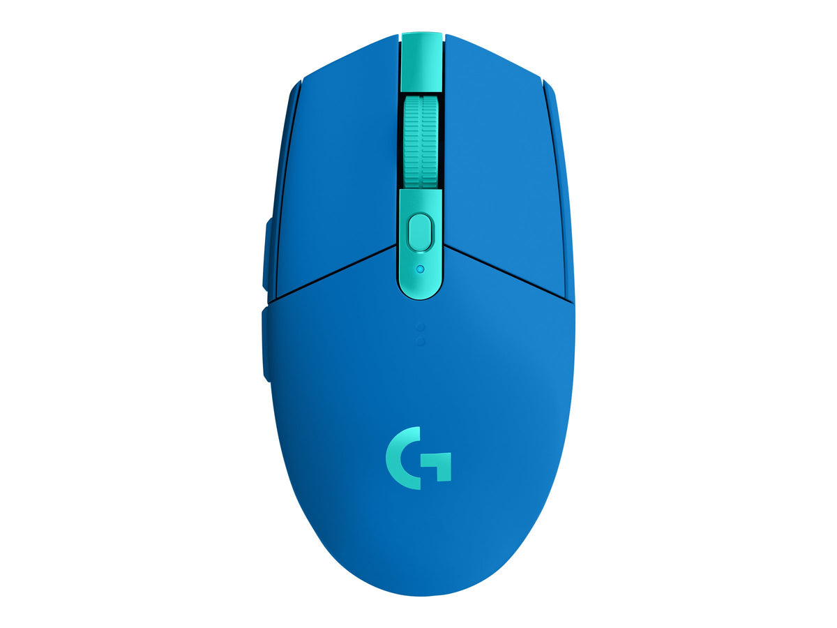 Logitech G G305 - Ratón - óptico - 6 botones - inalámbrico - 2.4 GHz - receptor inalámbrico USB - azul-12