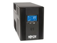 Eaton Tripp Lite Series UPS Smart LCD 120V 50/60Hz 1500VA 900W Line-Interactive AVR, Tower, Battery Back-Up LCD, USB, 10 Outlets - UPS - CA 120 V - 900 vatios - 1500 VA - USB - conectores de salida: 10-11