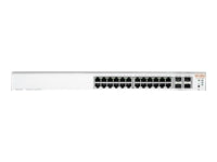 HPE Networking Instant On 1930 24G 4SFP/SFP+ Switch - Conmutador - L3 - Gestionado - 24 x 10/100/1000 + 4 x 1 Gigabit / 10 Gigabit SFP+ - montaje en rack-4