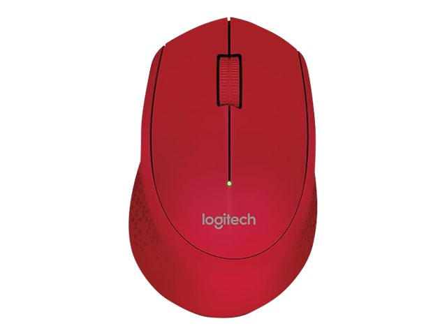 Logitech M280 - Ratón - diestro - óptico - 3 botones - inalámbrico - 2.4 GHz - receptor inalámbrico USB - rojo-6