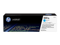 HP 201A - Cián - original - LaserJet - cartucho de tóner (CF401A) - para Color LaserJet Pro M252dn, M252dw, M252n, MFP M277c6, MFP M277dw, MFP M277n