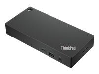 Lenovo ThinkPad Universal USB-C Dock - Estación de conexión - USB-C - HDMI, 2 x DP - 1GbE - 90 vatios - CRU - Estados Unidos-7