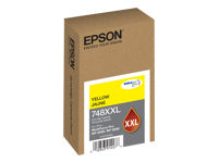 Epson 748XXL - XL - amarillo - original - cartucho de tinta - para WorkForce Pro WF-6090, WF-6590, WF-8090, WF-8090 D3TWC, WF-8590, WF-8590 D3TWFC-1