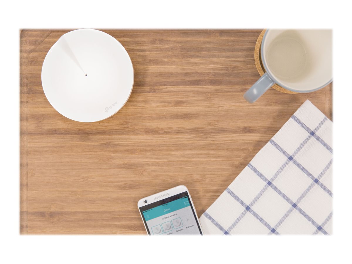 TP-LINK DECO M5 - Sistema Wi-Fi - hasta 4500 pies cuadrados - malla 1GbE - Wi-Fi 5 - Doble banda (paquete de 3)-2