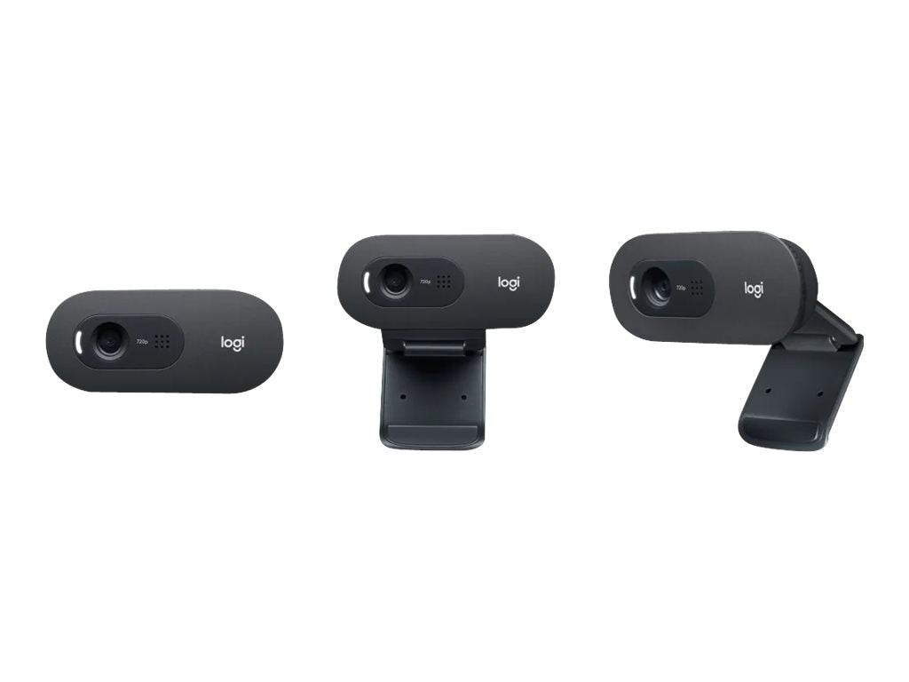 Logitech C505e - Webcam - color - 720p - focal fijado - audio - USB-16