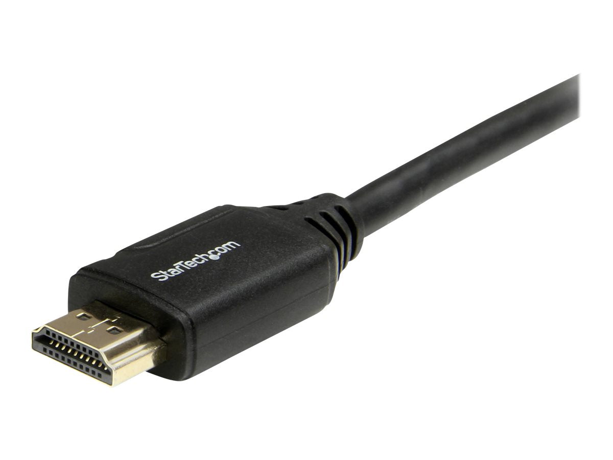 StarTech.com Cable HDMI premium de alta velocidad con Ethernet - 4K 60Hz - 3m - Cable HDMI Certificado Premium - HDMI 2.0 - Cable HDMI con Ethernet - HDMI macho a HDMI macho - 3 m - negro - para P/N: EXTEND-HDMI-4K40C6P1, KITBXAVHDPEU, KITBXAVHDPUK, KITBX