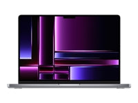 Apple MacBook Pro - M2 Pro - M2 Pro 16-core GPU - 16 GB RAM - 512 GB SSD - 14.2" 3024 x 1964 @ 120 Hz - Wi-Fi 6E, Bluetooth - gris espacio - kbd: EE. UU.-5