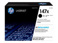 HP 147X - Alto rendimiento - negro - original - LaserJet - cartucho de tóner (W1470X) - para LaserJet Enterprise MFP M634, MFP M637; LaserJet Enterprise Flow MFP M634, MFP M635-7