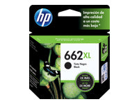 HP 662XL - Alto rendimiento - negro - original - Ink Advantage - cartucho de tinta - para Deskjet 1516, Ink Advantage 15XX, Ink Advantage 35XX, Ink Advantage 4645-11