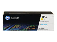 HP 414A - Amarillo - original - LaserJet - cartucho de tóner (W2022A) - para Color LaserJet Enterprise M455, MFP M480; Color LaserJet Pro M454, M479, MFP M479-15