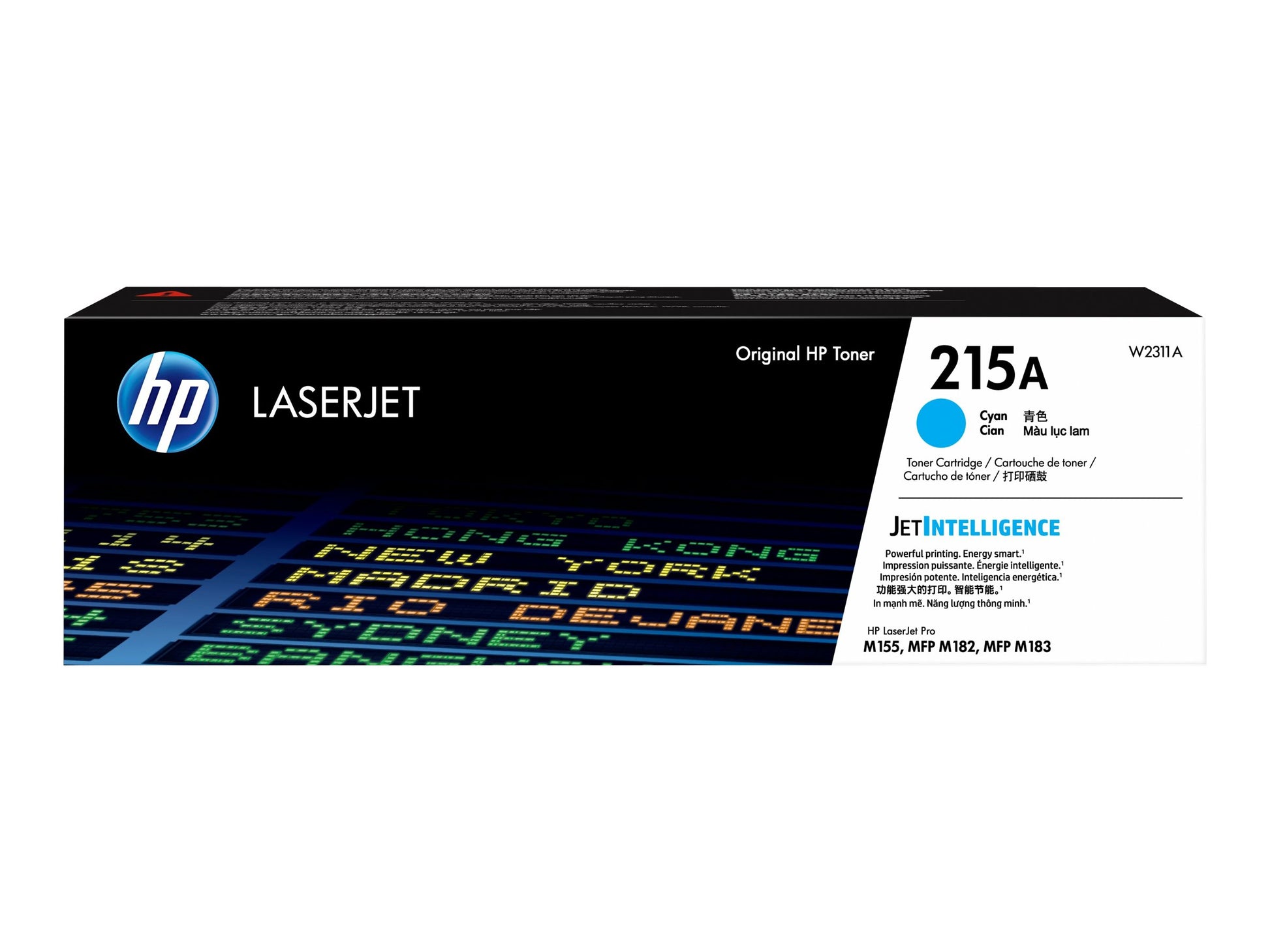 HP 215A - Cián - original - LaserJet - cartucho de tóner (W2311A) - para Color LaserJet Pro M155a, M155nw, MFP M182n, MFP M182nw, MFP M183fw-2