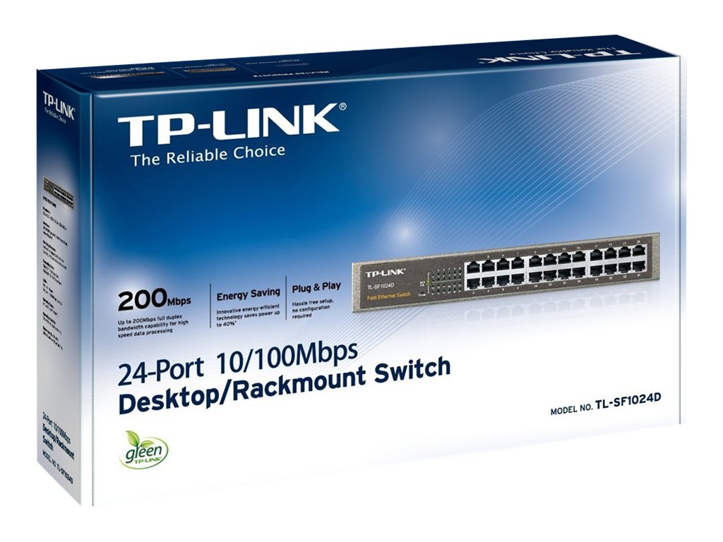 TP-Link TL-SF1024D - Conmutador - 24 x 10/100 - sobremesa-7