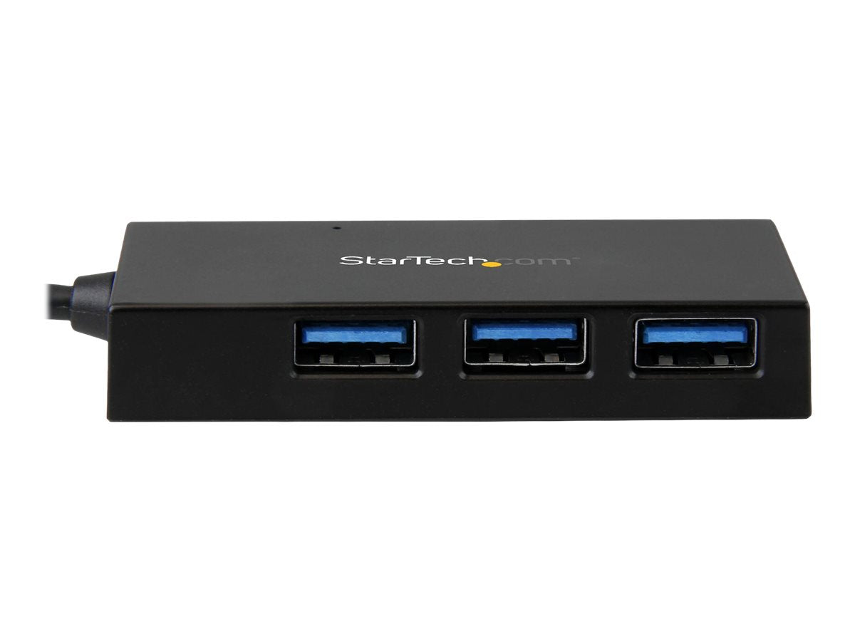 StarTech.com Concentrador USB 3.0 de 4 Puertos - USB-C a 1x USB-C y 3x USB-A - Hub USB Type-C a 1x USB Type-C a 3x USB-A - Hub - 4 x SuperSpeed USB 3.0 - sobremesa - para P/N: CFASTRWU3C, SDMSDRWU3AC, TB3DK2DPPD, TB3DK2DPPDUE, TB3DKDPMAW, TB3DKDPMAWUE-2