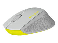 Logitech M280 - Ratón - diestro - óptico - 3 botones - inalámbrico - 2.4 GHz - receptor inalámbrico USB - gris