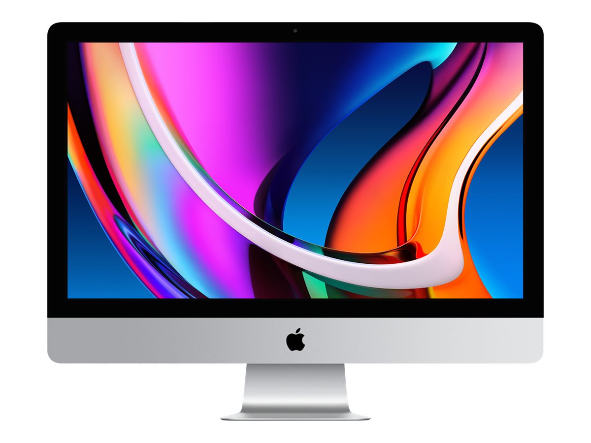 Apple iMac con pantalla Retina 5K - Todo en uno - Core i5 hasta 4.5 GHz - RAM 8 GB - SSD 256 GB - Radeon Pro 5300 - Gigabit Ethernet - 802.11a/b/g/n/ac, Bluetooth 5.0 - macOS Big Sur 11.0 - monitor: LED 27" 5120 x 2880 (5K) - teclado: EE. UU.-4