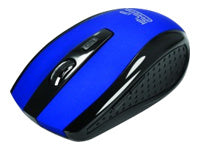 Klip Xtreme KMW-340 - Ratón - diestro - óptico - 6 botones - inalámbrico - 2.4 GHz - receptor inalámbrico USB - azul-1