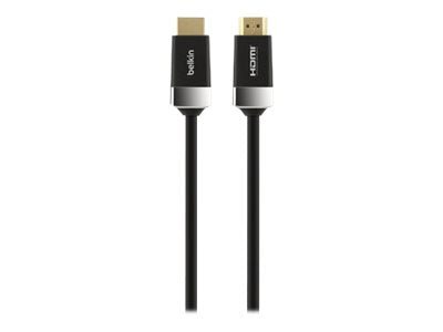 Belkin High Speed HDMI Cable - Cable HDMI con Ethernet - HDMI macho a HDMI macho - 2 m - compatibilidad con 4K-7