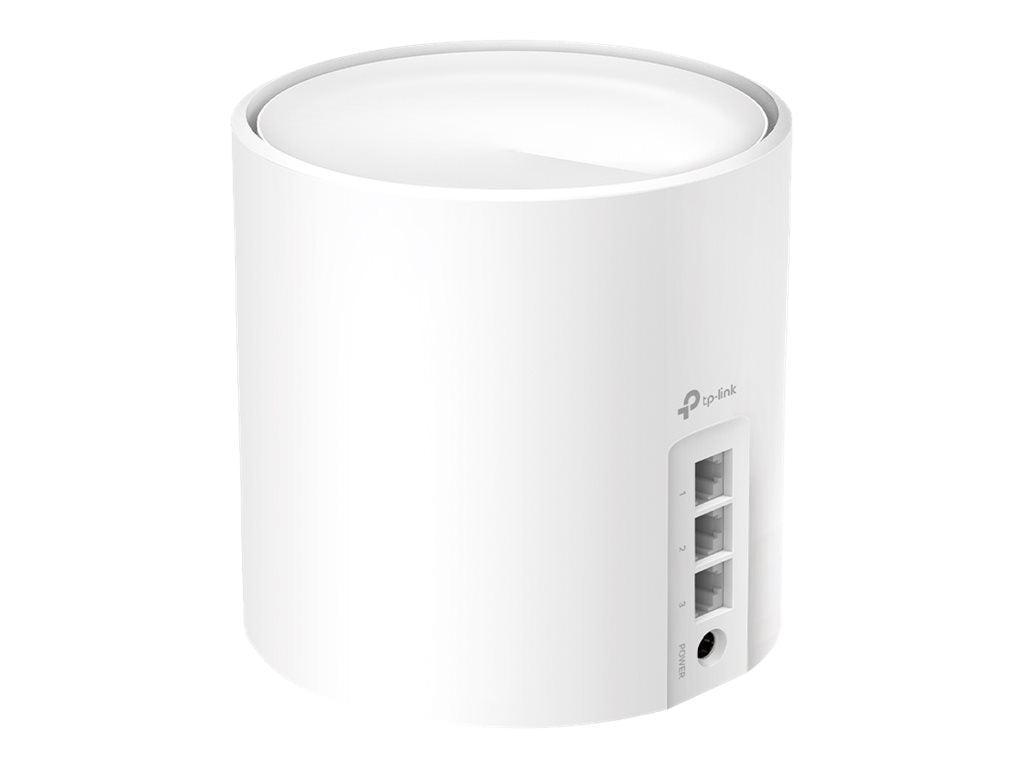 TP-LINK Deco X50 - Sistema Wi-Fi - (enrutador) - hasta 2500 pies cuadrados - malla 1GbE - Wi-Fi 6 - Doble banda