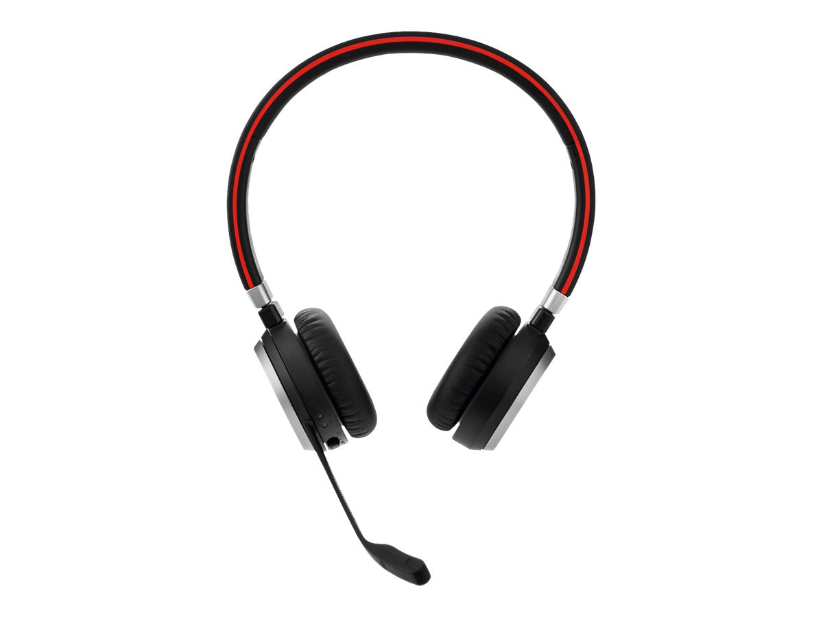 Jabra Evolve 65 SE MS Stereo - Auricular - en oreja - Bluetooth - inalámbrico - USB - Certificado para Equipos de Microsoft - para Jabra Evolve; LINK 380a MS